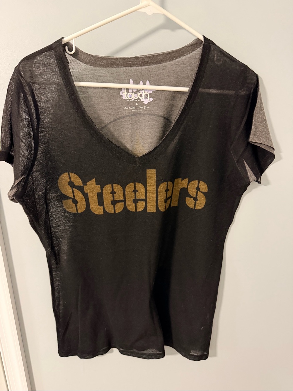 Pittsburgh Steelers t-shirt size large - like new condition